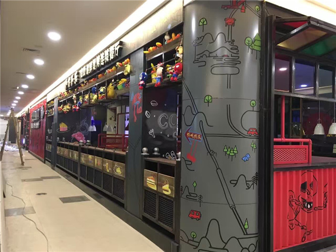 五阿哥蝦蟹彩繪