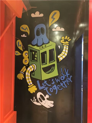 五阿哥蝦蟹彩繪