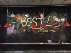 五阿哥蝦蟹彩繪