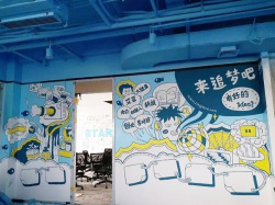 辦公室墻繪【深圳墻繪】