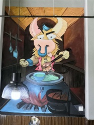 東莞犟骨頭墻繪彩繪【東莞墻繪】