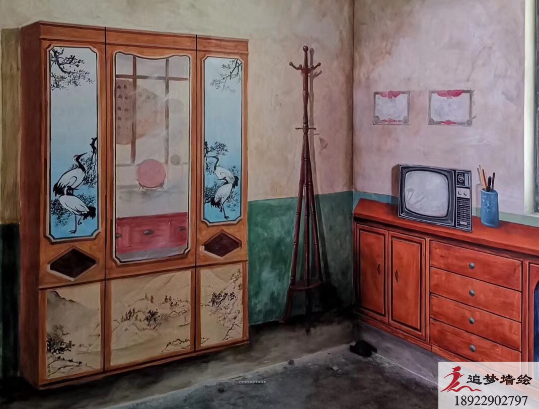 串串店墻繪【墻繪價格】