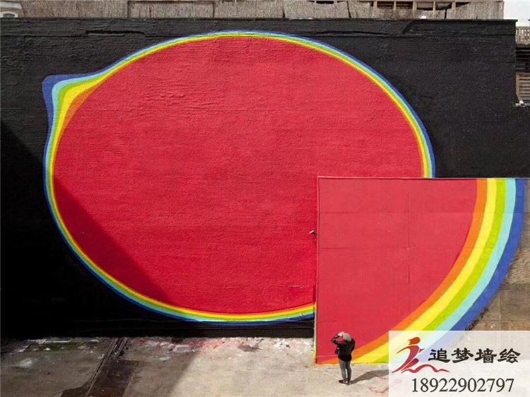 簡約色調墻繪【深圳墻繪】