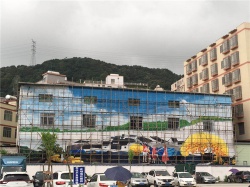 廣州太和文化墻【3D壁畫】