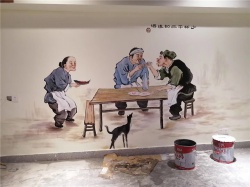 湘菜館【廣州墻繪】