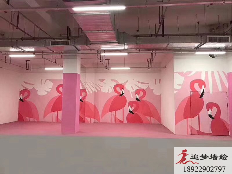 東莞萬科地下停車場【室內墻繪】