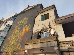 宿遷農村民宿彩繪