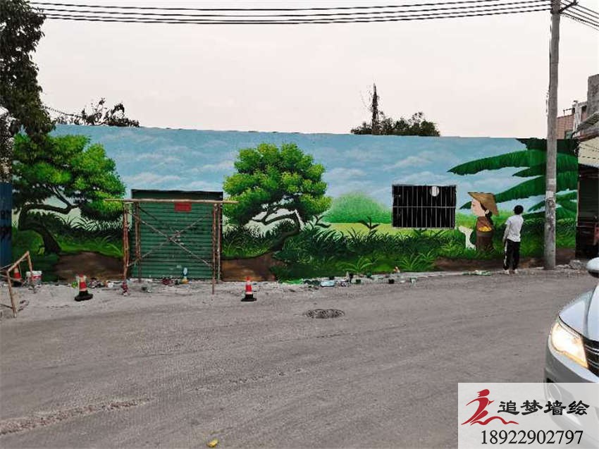 惠州水口村文化墻