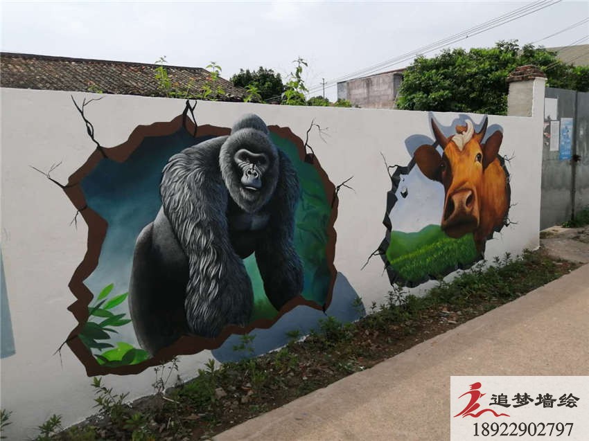 惠州水口村文化墻