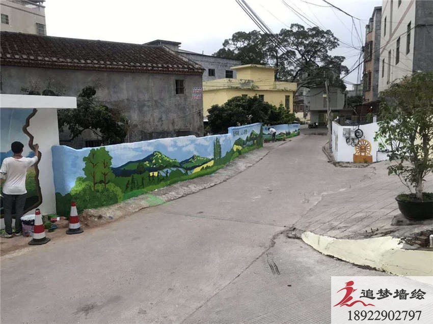 惠州水口村文化墻
