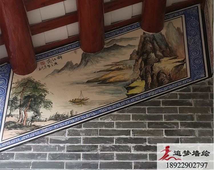 古建筑彩繪廣州市海珠