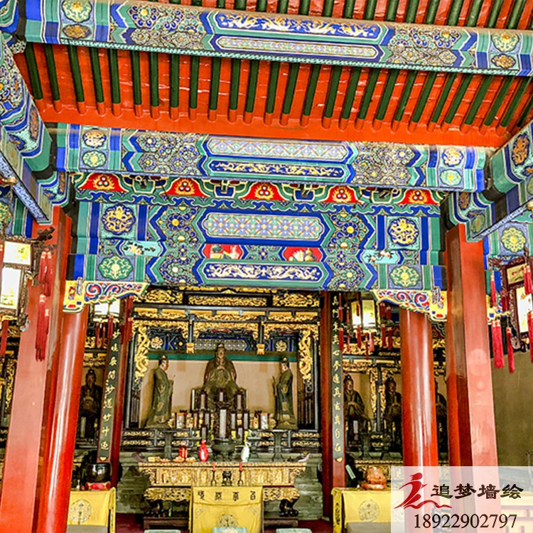 古建筑彩繪汕頭南澳縣