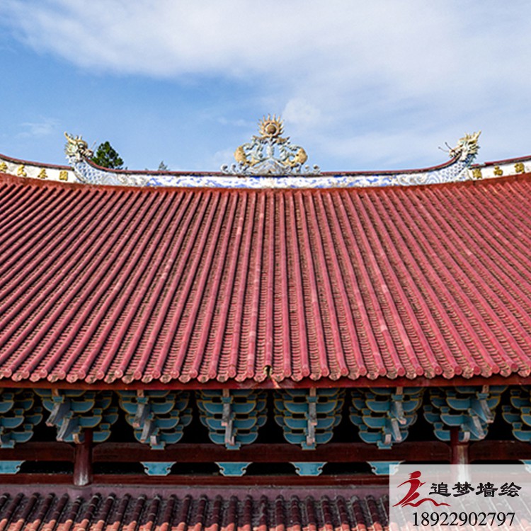 古建筑彩繪韶關湞江