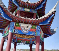 古建筑彩繪深圳南山