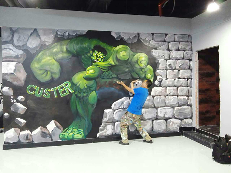 東莞手繪墻壁畫